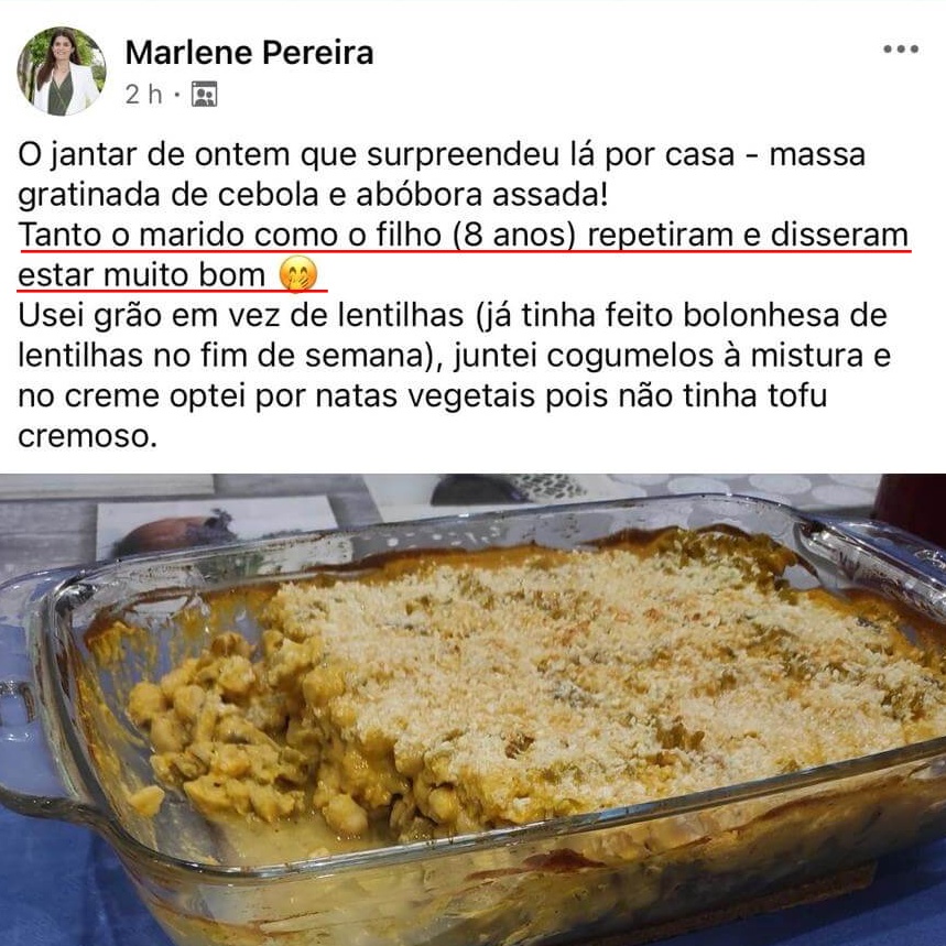 Feedback Marlene Pereira